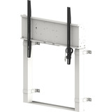 iiyama Elektrisches Stationär-Pylonensystem MD-WLIFT2031-W1, Monitorhalterung weiß, für Displays bis 98" (105")