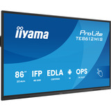 iiyama ProLite TE8612MIS-B4AG, Public Display schwarz (matt), UltraHD/4K, IPS, Touchscreen