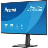 iiyama ProLite XB2796HSC-B1, LED-Monitor 68.6 cm (27 Zoll), schwarz (matt), FullHD, IPS, HDMI, DP, USB-C, USB-Hub, 144Hz Panel