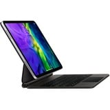 Apple Magic Keyboard für das 11" iPad Pro (2. Generation), Tastatur schwarz, UK-Layout, Scherenmechanik