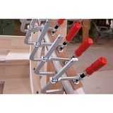 BESSEY Schraubzwinge classiX GS20 silber/rot, 200 / 100