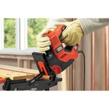 BLACK+DECKER 3-in-1 Autoselect Universalsäge Scorpion RS890K, Stichsäge orange, Koffer, 500 Watt