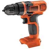 BLACK+DECKER Akku-Bohrschrauber BDCDD18N, 18Volt orange/schwarz, ohne Akku und Ladegerät