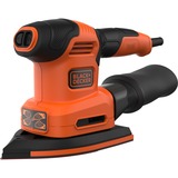 BLACK+DECKER Multischleifer 4in1 BEW200-QS, Deltaschleifer orange/schwarz, 200 Watt