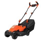 BLACK+DECKER Rasenmäher BEMW451BH-QS orange/schwarz, 1.200 Watt