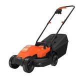 BLACK+DECKER Rasenmäher BEMW451-QS, 32cm orange/schwarz, 1.200 Watt