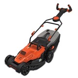 BLACK+DECKER Rasenmäher BEMW481ES, 42cm orange/schwarz, 1.800 Watt