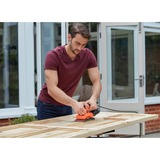 BLACK+DECKER Schwingschleifer BEW220-QS orange/schwarz, 150 Watt
