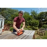 BLACK+DECKER Schwingschleifer BEW220-QS orange/schwarz, 150 Watt