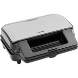 Bestron Kontaktgrill 3-in-1 ASG90XXL schwarz/silber, 900 Watt