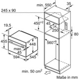 Bosch CFA634GS1 Serie | 8, Mikrowelle silber