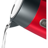 Bosch DesignLine TWK4P434, Wasserkocher rot/grau, 1,7 Liter