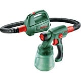 Bosch Farbsprühsystem PFS 1000, Sprühpistole grün/schwarz, 410 Watt, Düse für Lackfarben