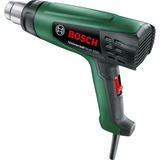 Bosch Heißluftgebläse UniversalHeat 600 grün/schwarz, 1.800 Watt, Koffer, Glasschutzdüse