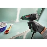 Bosch Heißluftgebläse UniversalHeat 600 grün/schwarz, 1.800 Watt, Koffer, Glasschutzdüse