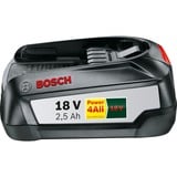 Bosch Heimwerken & Garten Akku PBA 18V 2.5Ah W-B schwarz, POWER FOR ALL ALLIANCE