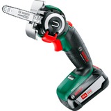 Bosch Heimwerken & Garten Akku-Säge NanoBlade AdvancedCut 18, 18Volt, Kettensäge grün/schwarz, Li-Ionen Akku 2,5Ah, POWER FOR ALL ALLIANCE
