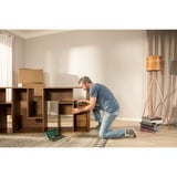 Bosch Heimwerken & Garten Akkuschrauber PushDrive 3,6Volt grün, mit 32-teiligem Schrauberbit-Set