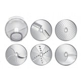 Bosch Home Durchlaufschnitzler VeggieLove Set, Zerkleinerer weiß, für MUM Serie 2, MUM Serie 4, MUM 5