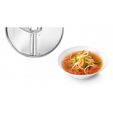 Bosch Home Durchlaufschnitzler VeggieLove Set, Zerkleinerer weiß, für MUM Serie 2, MUM Serie 4, MUM 5