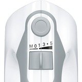 Bosch Home Handmixer ErgoMixx MFQ36440 weiß/grau, 450 Watt, mit Mixfuß und Becher