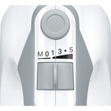 Bosch Home Handmixer ErgoMixx MFQ36470 weiß/grau, 450 Watt, mit Mixfuß und Becher