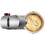 Bosch Home MUM9AX5S00 Küchenmaschine OptiMUM silber, 1.500 Watt, Serie 8, integrierte Waage, Timer, Profi-Patisserie-Set