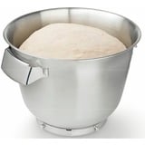 Bosch Home MUM9AX5S00 Küchenmaschine OptiMUM silber, 1.500 Watt, Serie 8, integrierte Waage, Timer, Profi-Patisserie-Set