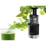 Bosch Home Slow Juicer VitaExtract, Entsafter schwarz/edelstahl, 150 Watt, Saftbehälter 1 Liter