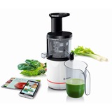 Bosch Home Slow Juicer VitaExtract, Entsafter weiß, 150 Watt, Saftbehälter 1 Liter