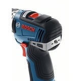 Bosch Professional Akku-Bohrschrauber GSR 12V-35 FC Professional, 12Volt blau/schwarz, 2x Li-Ionen Akku 3,0Ah, mit FlexiClick Bohrfutter, L-BOXX