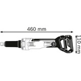 Bosch Professional Akku-Geradschleifer GGS 18V-23 LC Professional solo, 18Volt blau/schwarz, ohne Akku und Ladegerät, in L-BOXX