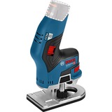 Bosch Professional Akku-Kantenfräse GKF 12V-8 Professional solo, 12Volt, Oberfräse blau/schwarz, ohne Akku und Ladegerät, in L-BOXX