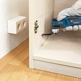 Bosch Professional Akku-Multi-Cutter GOP 12V-28 Professional, 12Volt, Multifunktions-Werkzeug blau/schwarz, 2x Li-Ionen Akku 3,0Ah, in L-BOXX