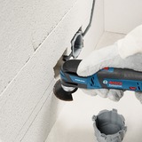Bosch Professional Akku-Multi-Cutter GOP 12V-28 Professional, 12Volt, Multifunktions-Werkzeug blau/schwarz, 2x Li-Ionen Akku 3,0Ah, in L-BOXX