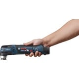 Bosch Professional Akku-Multi-Cutter GOP 12V-28 Professional, 12Volt, Multifunktions-Werkzeug blau/schwarz, 2x Li-Ionen Akku 3,0Ah, in L-BOXX