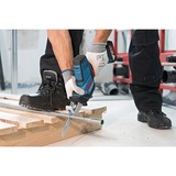 Bosch Professional Akku-Säbelsäge GSA 18V-LI C Professional, 18Volt blau/schwarz, 2x Li-Ionen Akku 5,0Ah, in L-BOXX