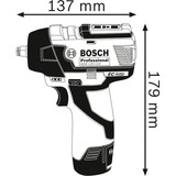 Bosch Professional Akku-Schlagschrauber GDS 12V-115 Professional solo, 12Volt blau/schwarz, ohne Akku und Ladegerät