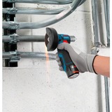 Bosch Professional Akku-Winkelschleifer GWS 12V-76 Professional, 12Volt blau/schwarz, 2x Li-Ionen Akku 2,0Ah
