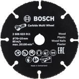 Bosch Professional Akku-Winkelschleifer GWS 12V-76 Professional, 12Volt blau/schwarz, 2x Li-Ionen Akku 3,0Ah, in L-BOXX