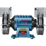 Bosch Professional GBG 60-20 Professional, Doppelschleifer blau/schwarz, 600 Watt