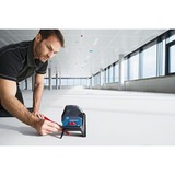 Bosch Professional Kombilaser GCL 2-15 Professional, Kreuzlinienlaser blau/schwarz, Schutztasche