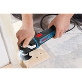 Bosch Professional Multi-Cutter GOP 40-30 Professional, Multifunktions-Werkzeug blau/schwarz, 400 Watt, L-BOXX, inkl. Zubehör