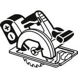 Bosch Professional PRO Aluminium cordless Kreissägeblatt, Ø 184mm, 56Z Bohrung 20mm, für Akku-Handkreissägen