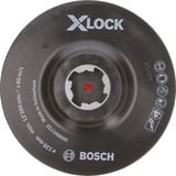 Bosch Professional PRO Backing Pad, X-LOCK Stützteller Klettverschluss, Ø 125mm, Schleifteller für X-LOCK Winkelschleifer