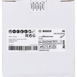 Bosch Professional PRO R780 X-LOCK Fiberschleifscheibe, Ø 125mm, K36 Bohrung 22,23mm