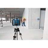 Bosch Professional Rotationslaser GRL 300 HV Professional blau/schwarz, rote Laserlinie und Lotpunkt, mit Halterung WM 4 und Laser-Empfänger LR 1, im Koffer