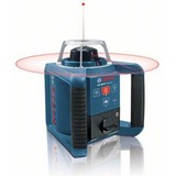 Bosch Professional Rotationslaser GRL 300 HV Professional blau, rote Laserlinie und Lotpunkt, mit Halterung, Baustativ, Laser-Empfänger, im Koffer