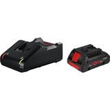 Bosch Professional Starter-Set 18V (ProCORE 18V 4.0Ah + GAL 18V-40 Professional) schwarz, Akku + Ladegerät, AMPShare Alliance