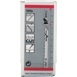 Bosch Professional Stichsägeblatt T 101 B Clean for Wood, 100mm 100 Stück